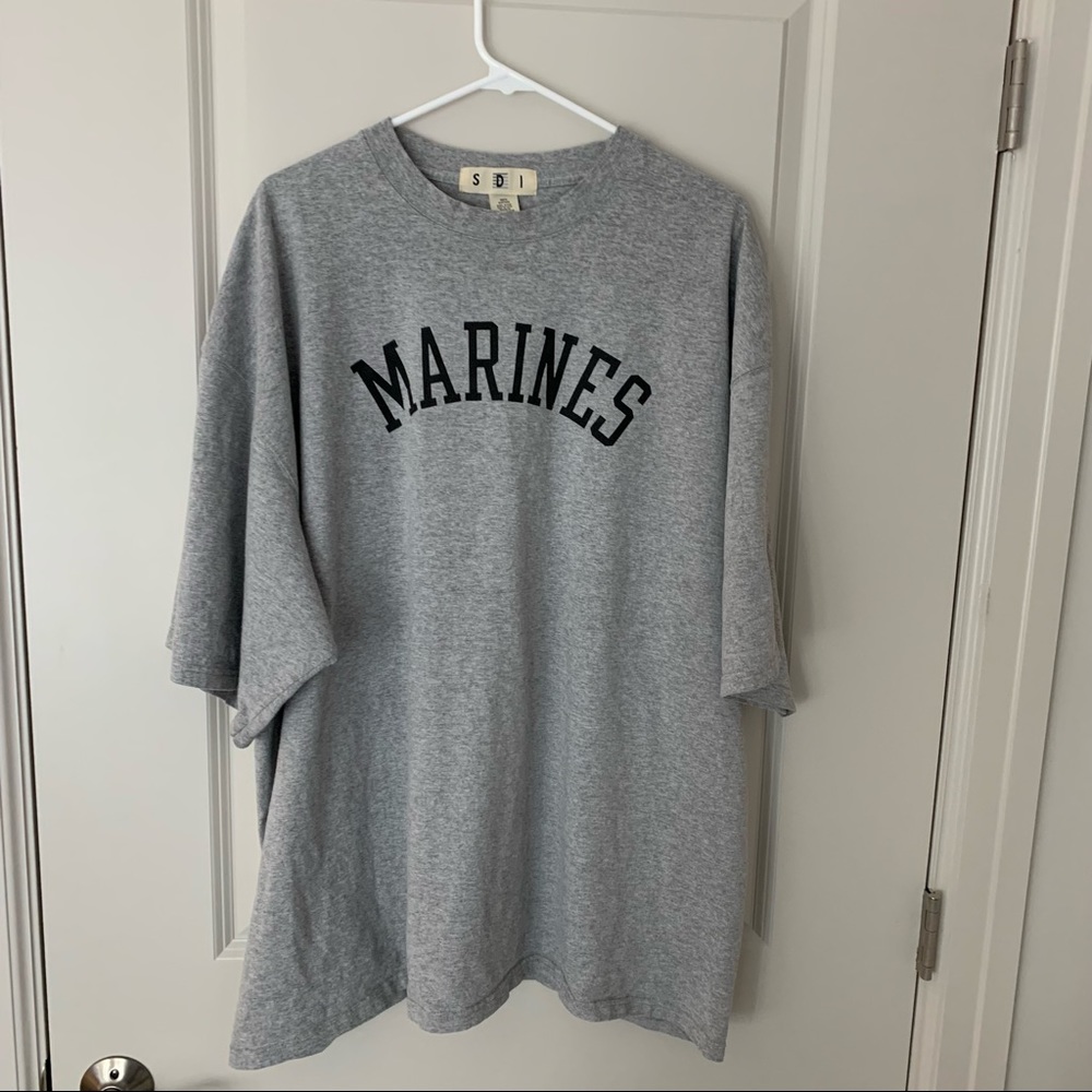Vintage Marines mens short sleeve graphic tee shirt | size 2XL